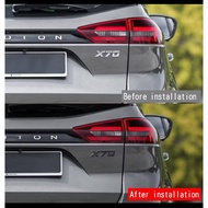 PROTON X70 PROTON X50 LOGO EMBLEM MATTE BLACK