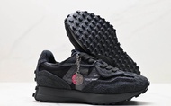 New Balance MS327 Urban Low-Top Running shoes Classic comfort black all-in-one for men and women