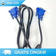 VGA CABLE CONNECTOR CABLE 15 PIN ORIGINAL MALE 1.36 METER VGA CABLE