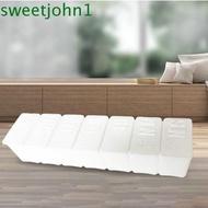 SWEETJOHN Pill Dispenser Box, Waterproof With Lid 7-frame Rectangular Pill Box, Portable Long Strip Smooth Compartmented Storage Weekly Medicine Pill Storage Box Outdoor