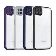 Case Samsung A22 5G Casing 6.6 Inches A226 Luxury Frosted Transparent Cover For Samsung Galaxy A22 5