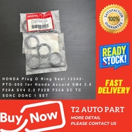 T2 HONDA Plug O Ring Seal 12342-PTO-000 for Honda Accord SM4 2.0 F20A SV4 2.2 F22B F22A SC TC SOHC D