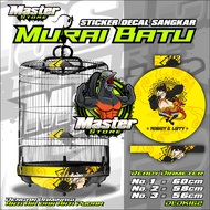 Stiker Decal Sangkar Murai ONE PIECE LUFFY GEAR 4 WAYANG High Quality Bisa Request - MASTER