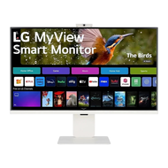 MONITOR (จอมอนิเตอร์) LG MYVIEW SMART MONITOR 32SR85U-W - 31.5 INCH IPS 4K USB-C