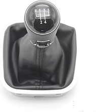 Car Shifter Knob For vw for polo 6R 6C 2009-018 Gear Stick Leather Boot(5 speed Gear Stick Boot)