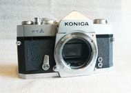 【悠悠山河】近新品 Konica FTA autoflex 純機械底片單眼相機 全機保養買入即可用 保存完整 1964年