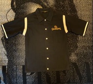 Tenderloin Black Yellow Bowling Shirt S T-bowl 木村拓哉