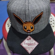 Topi Snapback Pokemon EvvE Original Jepang (Official Pokemon)