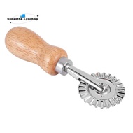 Pastry Wheel Cutter - Pasta Cutter Wheel - Ravioli Crimper Cutter Wheel Dough Cutter for Kitchen Pas