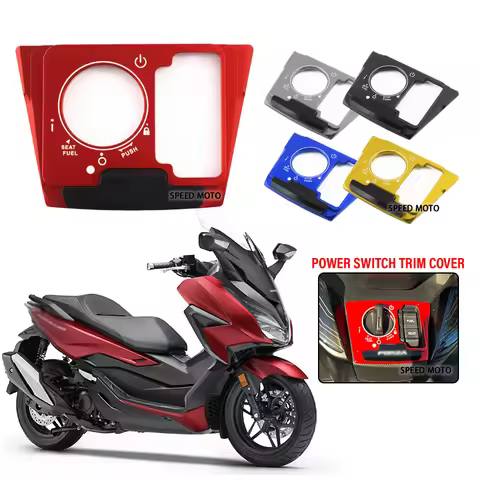 Motorcycle Seat Electric Door Lock Switch Cover Cap Parts For HONDA FORZA 350 300 Forza 125 150 FORZ