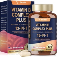 Totaria Health Vitamin B Complex Plus 13-in-1 💪 Tenaga & Saraf Sihat 🌿 Buy2Free2 PROMOSI
