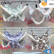 OLINI Pet Hammock Ferret Rat Hanging Plush Pet Sleeping Bag