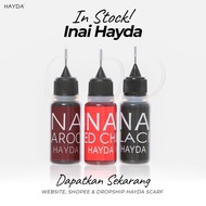 (READY STOCK)INAI KUKU / HENNA KUKU MESRA WUDHUK, WARNA TAHAN LAMA BY HAYDA SCARF