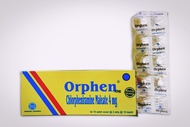 ORPHEN ORPEN ORVEN ORFEN ORVHEN 4MG 1 STRIP ISI 10 KAPLET OBAT ALERGI GATAL