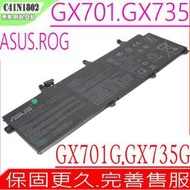ASUS GX701 GX735 電池-華碩 C41N1802,GX701GX,GX701GV,GX701GVR,GX701GW,GX735GV,GX735GW,GX735GX,C41PQJ5,OB20-03140100E
