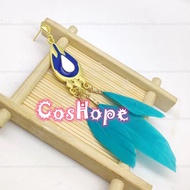 [TXTTY] HSR Aventurine Cosplay Wig 40cm Short Hair Golden Wig Cosplay Anime Cosplay Wigs Heat Resist