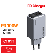 Eloop By Orsen รุ่น C101T C102T GaN6 Fast Charging Adapter 100W Quick Charger Travel แล็ปท็อปอะแดปเต