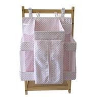 🚓Baby Bed Washing Buggy Bag Hanging Bag Multifunctional Bedside Storage Baby Storage Rack Baby Bed Diaper Feeding Bottle