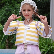 Striped Yellow Seagull Children's Buoyancy Clothing Buoyancy Vest Baby Swimming Auxiliary Life Jacke