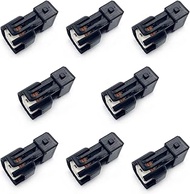 8Pcs Fuel Injector Adapter Connector Kit Replacement For EV1 to USCAR EV6 & EV14 LS1 LS2 LS3 LT1