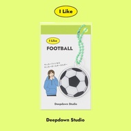 足球造型鑰匙圈