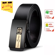 Men's belt, high quality men's leather belt with automatic buckle CK02