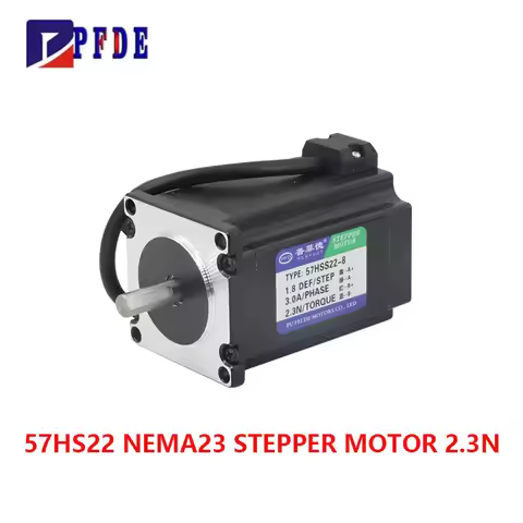 NEMA23 Stepper Motor 2.3N 57HS22 Open Loop High-speed Big Torque Motor Shaft 8mm 3A 2-phase 4 wire C