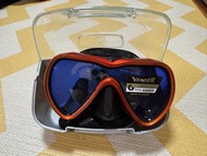 全新GULL VADER Mask UV400日本製頂級矽膠潛水面鏡