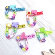 Gancu Pin Bunga Matahari Berwarna-warni Terkini Skirt Tetap Pinggang Seluar Anti-Pendedahan Alat Pel