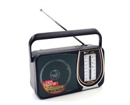 Electric Radio Speaker FM/AM/SW 4band radio AC power and Battery Power 150W Extrabass Sounds LC901