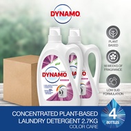 DYNAMO Plant Based Laundry Liquid Detergent 2.5kg/2.7kg x 4 Bottles