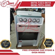 Winn Gas W-5050 A Free Standing Kompor 4 Tungku Plus Oven / W 5050 A