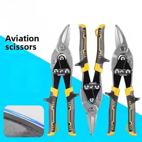 1 PCS Aviation Scissor Tin Snips Metal Sheet Cutting Snip Cutter Multi-directional Scissors Professi