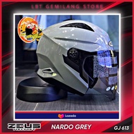 ZEUS Helmets GJ-613 [Nardo Grey] + VISOR SMOKE