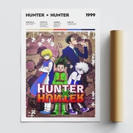 ️ Hunter x Hunter Poster | Comic Poster - Wall Decal - Wall Photo