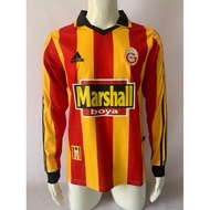 99-00 Galatasaray Home Long Sleeve Vintage Soccer Jersey S-XXL Quick Dry Sports Soccer Jersey AAA