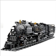 Badboy Steam Train Building Kit, Collectible Steam Locomotive Display Set, Large Train Set with Train Tracks, Top Present for Train Lovers (1608 PCS)