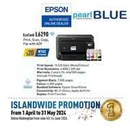 Epson L6290 Wi-Fi Duplex All-in-One Ink Tank Printer with ADF (replacement for L6190)