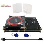 Upgraded 512k Proxmark3 Easy V3.0 RDV4 Memory ID M1 IC Built-in RFID Card Reader Integrated Antenna 