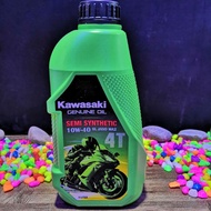 Kawasaki 4T Engine Oil 10W-40 semi synthetic original 1L (READY STOCK )OIL FILTER SETS