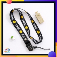 HP Black Smile Lanyard Emoji Strap Very Coolhp & ID Card