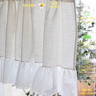 Beautiful linen and chiffon curtains 150cm high, 90cm wide x 2 curtains and 120cm high, 90cm wide x 