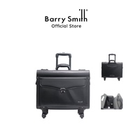 Barry Smith 4-Wheeler Leather Pilot Case (Black)