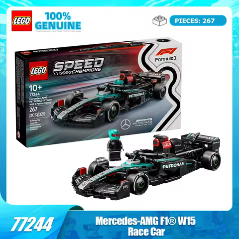 Lego Christmas Celebration 77244 Mercedes AMG F1 W15 Racing Children's Toys Christmas Gift