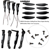 UAENAU Folding Drone Brush, 8 Styles Parts E88MAX Brushless,  Plastic E88 Brushless Motor Engine Acc