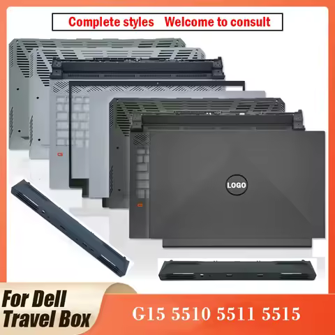 95% New For Dell Travel Box G15 5510 5511 5515 Laptop LCD Back Cover Front Bezel Palmrest Bottom Cas