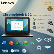 (Warranty 18 Month) LENOVO N22 CHROMEBOOK | DISPLAY 11'8 | SSD 16GB | 4GB RAM | CHROME OS | Intel Ce