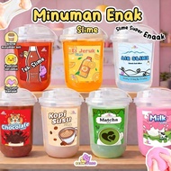 SLIME Viral Toys Squishy Toys Fluffy Slime Murah Delicious SLIME DRINK BY SLIME BINTARO || TOFU SLIM