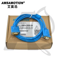 Amsamotion XW2Z-200S-VH Suitable Serial Port Omron CQM1H CPM2C Series PLC Programming Cable