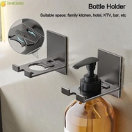 LONTIME Soap Bottle Holder Portable Wall Hanger Liquid Soap Shampoo Holder